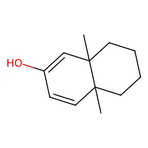 4a,8a-Dimethyl-5,6,7,8-tetrahydronaphthalen-2-ol structure
