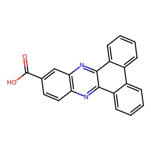 Dibenzo[a,c]phenazine-11-carboxylic acid structure