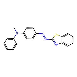 4-[(E)-(1,3-Benzothiazol-2-yl)diazenyl]-N-methyl-N-phenylaniline structure