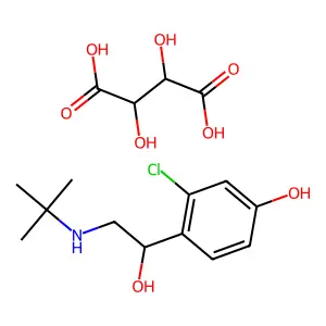 Meluadrine structure