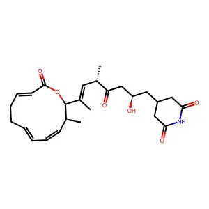Lactimidomycin structure