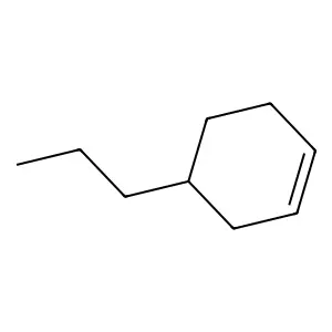 Cyclohexene, 4-propyl- structure