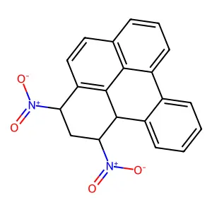 1,3-Dinitrotetrahydrobenzo(e)pyrene structure