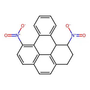 1,8-Dinitrotetrahydrobenzo(e)pyrene structure