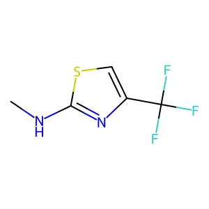 N-甲基-4-(三氟甲基)-1,3-噻唑-2-胺 structure