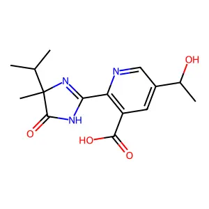 alpha-(Hydroxyethyl)imazethapyr structure