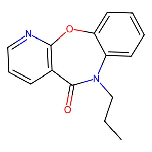 6-Propyl-pyrido(2,3-b)(1,5)benzoxazepin-5(6H)-one structure
