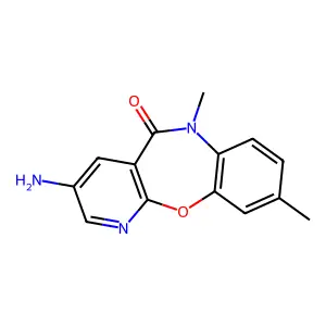 3-Amino-6,9-dimethyl-pyrido(2,3-b)(1,5)benzoxazepin-5(6H)-one structure