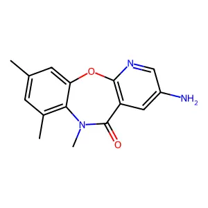 3-Amino 6,7,9-trimethyl-pyrido(2,3-b)(1,5)benzoxazepin-5(6H)-one structure