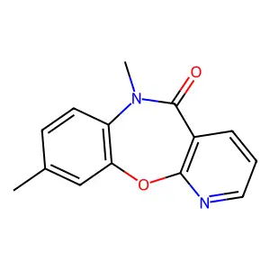 6,9-Dimethyl-pyrido(2,3-b)(1,5)benzoxazepin-5(6H)-one structure