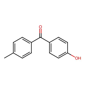 4-Hydroxy-4'-methylbenzophenone structure
