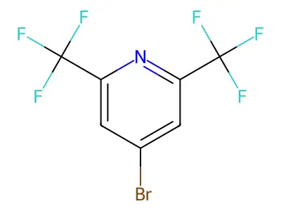 2,6-Bis-trifluoromethyl-pyridin-4-ylamine structure
