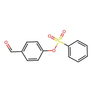 4-Formylphenyl benzenesulfonate structure