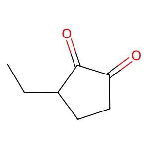 1,2-Cyclopentanedione, 3-ethyl- structure