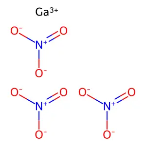 硝酸镓 structure