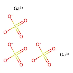 硫酸镓 structure