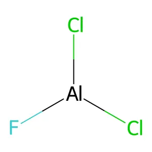 Dichloro(fluoro)alumane structure
