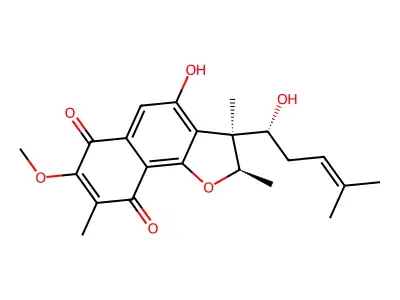Furaquinocin D structure