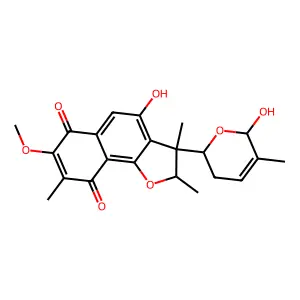 Furaquinocin G structure