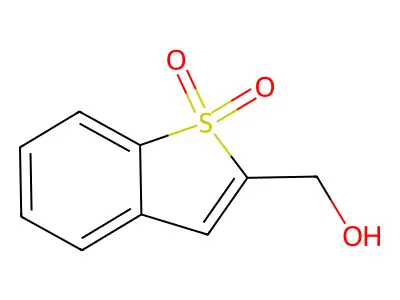 2-(Hydroxymethyl)-1H-1-benzothiophene-1,1-dione structure