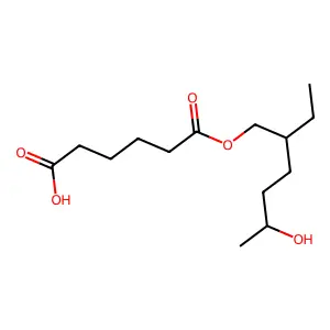 6-(2-乙基-5-羟基己氧基)-6-氧代己酸 structure