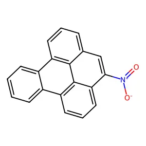 4-Nitrobenzo(e)pyrene structure