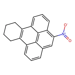 4-Nitro-9,10,11,12-tetrahydrobenzo(e)pyrene structure