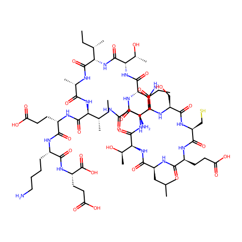 Fsh-beta-(1-15) structure