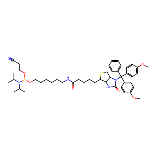 biotin amidite structure
