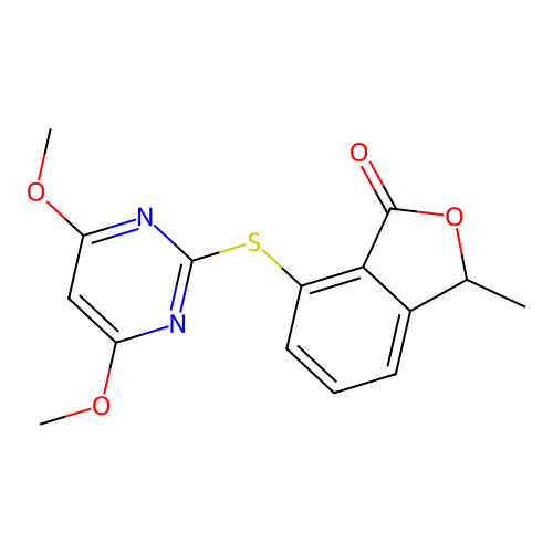 Pyriftalid structure