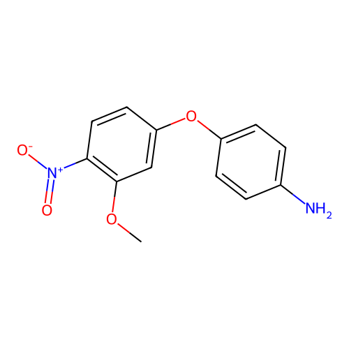 4-(3-Methoxy-4-nitrophenoxy)aniline structure