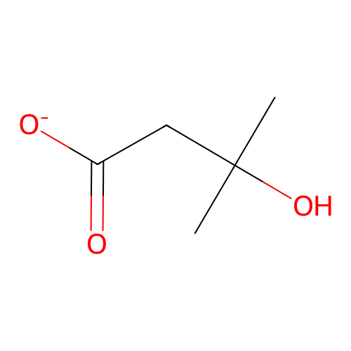3-Hydroxyisovalerate structure