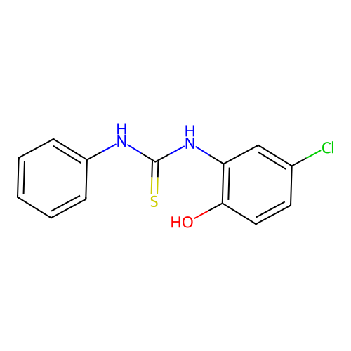 4-Chloro-2-{[(phenylamino)thioxomethyl]amino}phenol structure