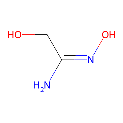 (1E)-N',2-dihydroxyethanimidamide structure