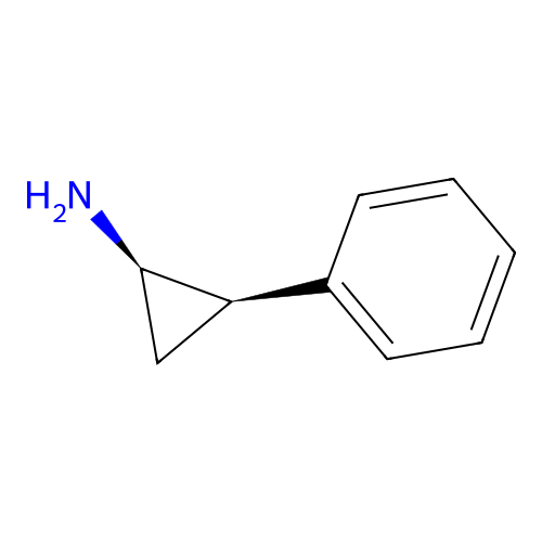 Tranylcypromine, cis- structure