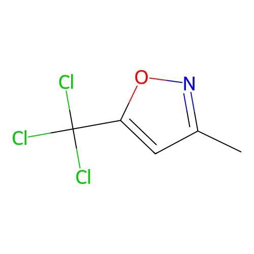 InChI=1/C5H4Cl3NO/c1-3-2-4(10-9-3)5(6,7)8/h2H,1H structure