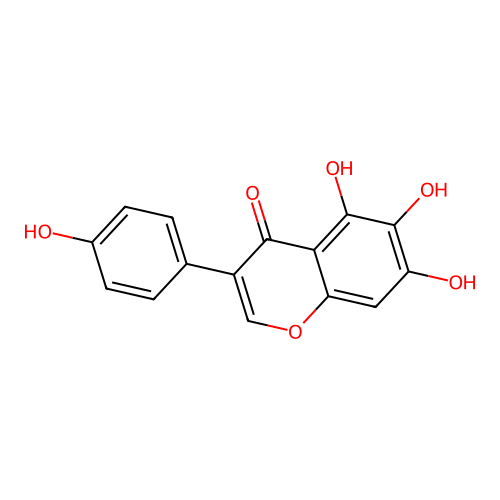 6-Hydroxygenistein structure