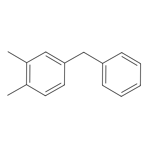 4-Benzyl-1,2-dimethylbenzene structure