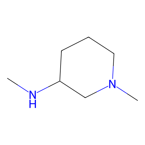 N,1-dimethylpiperidin-3-amine structure
