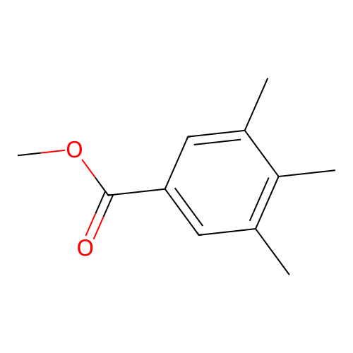 Methyl 3,4,5-trimethylbenzoate structure
