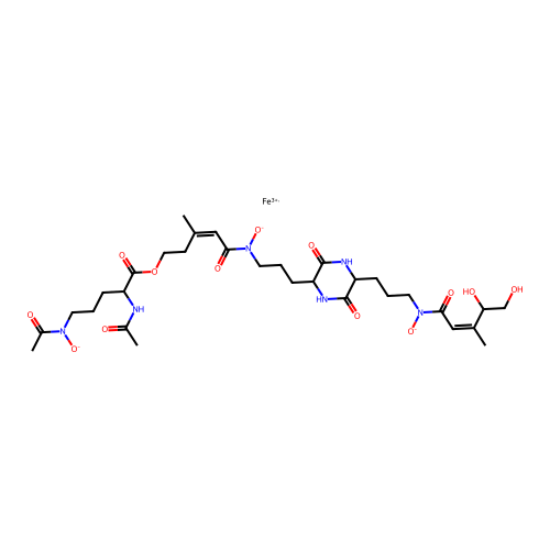 Hydroxyisoneocoprogen I structure