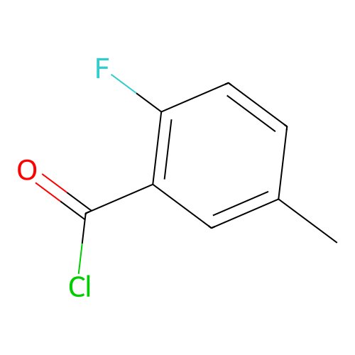 2-Fluoro-5-methylbenzoyl chloride structure