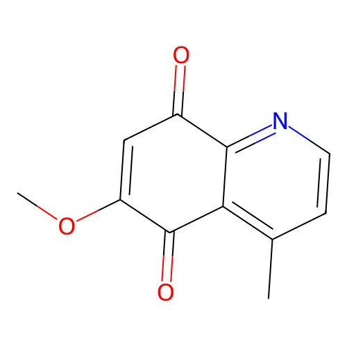 6-Methoxy-4-methyl-5,8-quinolinedione structure