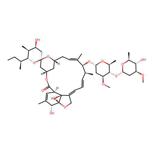 Avermectin B2A structure