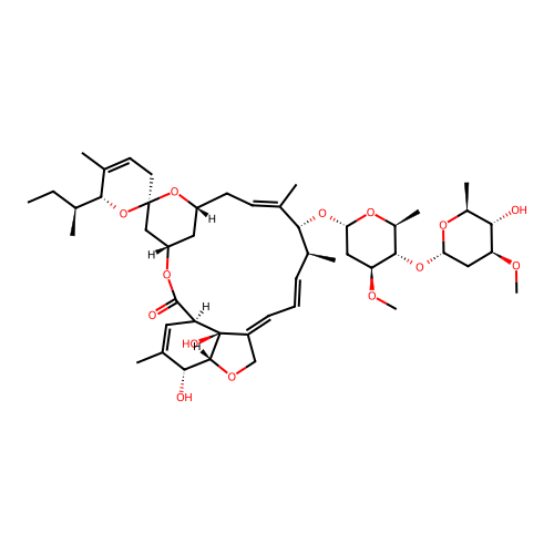 13-epi-Avm B1 hydrate structure