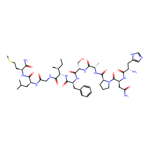 Ranatachykinin C structure