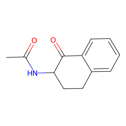 2-Acetamido-3,4-dihydronaphthalen-1(2H)-one structure