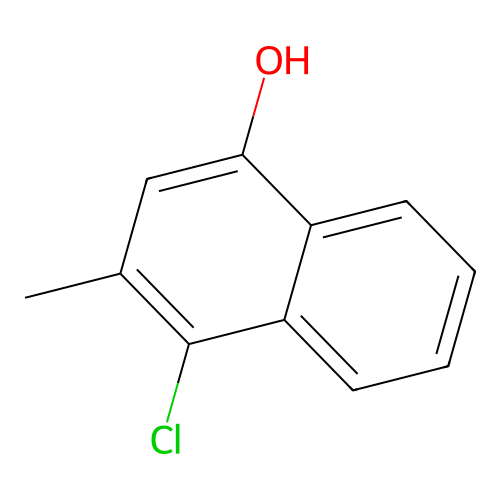 4-Chloro-3-methylnaphthalen-1-ol structure