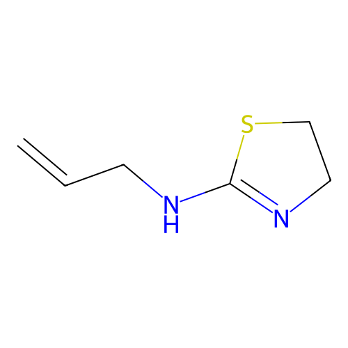 2-Allyliminotetrahydrothiazole structure