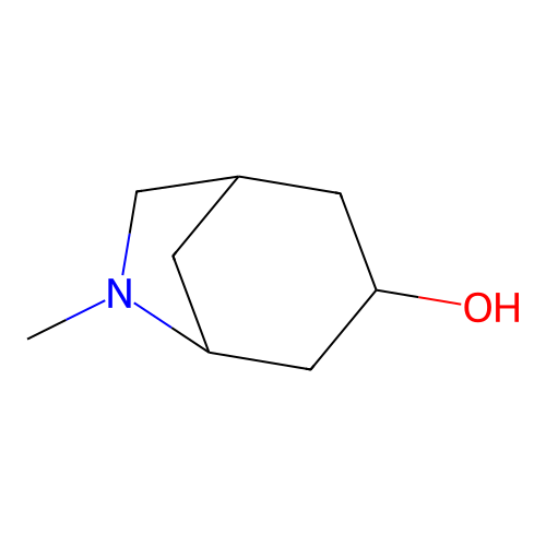 6-Methyl-6-azabicyclo[3.2.1]octan-3-ol structure